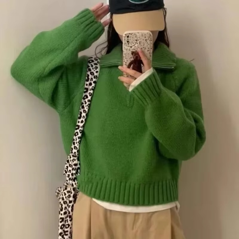 Vela - maglioncino donna chic con zip